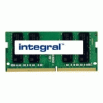 INTEGRAL - DDR4 - MODULE - 16 GO - SO DIMM 260 BROCHES - 2666 MHZ / PC4-21300 - MÉMOIRE SANS TAMPON