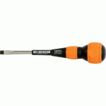 TOURNEVIS BALL GRIP EMPREINTE FENTE 5,5 - LONGUEUR 75 MM VESSEL