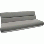 CANAPÉ COSI 3 PLACES ACRYLIQUE/ALU - GRIS/CRÈME - PROLOISIRS