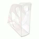 RANGE-REVUES EXACOMPTA ECOMAG COULEUR DOS 7,7 CM CRISTAL