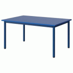 TABLE MALIBU 120X80 T3 4P STRA ABS BLEU U525/BLEU 5005