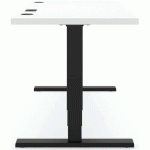 BUREAU ELEMENTS SOLID 1600 AVEC CHARGEUR QI - GRIS - ARGENT - ACTIFORCE