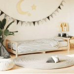 CADRE DE LIT POUR ENFANTS 80X200 CM BOIS DE PIN MASSIF