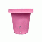 CUVE DÉCORATIVE DE RÉCUPÉRATION D'EAU 400 L ROSE ET VIOLET