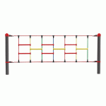 PARCOURS À ÉCHELONS - SANS POTEAUX - MANUTAN COLLECTIVITÉS