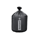 SACS POUBELLE DÉCHETS COURANTS BERNARD SUPERTENE NOIRS 20 L, LOT DE 100