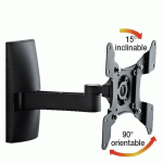 SUPPORT MURAL TS2 AVEC BRAS DÉPORTÉS POUR ÉCRAN 15" À 37" BRICOZOR
