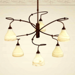 SUSPENSION MATTIA À 6 LAMPES