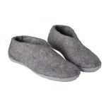 CHAUSSONS GRIS CLAIR A01