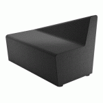 MODULE IZAKI - CHAUFFEUSE 2 PLACES/DOS INCLINÉ À DROITE ANTHRACITE