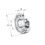 ROULEMENT A BILLES 61802 2Z HLC FAG