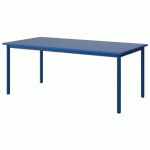 TABLE MALIBU 160X80 T4 4P STRA ABS BLEU U525/BLEU 5005