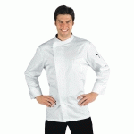 VESTE CHEF CUISINIER PRETORIA EXTRA LIGHT BLANC