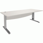 BUREAU QUATUOR PIEDS MÉTAL LARGEUR 160 CM T.2318 - MANUTAN EXPERT