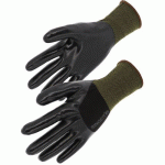 GANT DE MANUTENTION ENDUCTION ¾ NITRILE LISSE 10 NYM334 - SINGER SAFETY