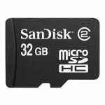 SANDISK 32GB MICROSDHC 32 GO