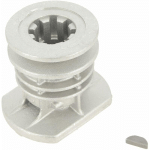 CASTELGARDEN - SUPPORT LAME 22MM + CLAVETTE 22465607/0 POUR TONDEUSE A GAZON