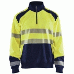 SWEAT COL CAMIONNEUR HAUTE-VISIBILITÉ TAILLE L - BLAKLADER