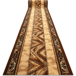 TAPIS DE COULOIR BCF OPAL BEIGE 90 CM BEIGE 90X820 CM