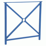 BARRIÈRE HÉRITAGE SIMPLE CROIX 80 CM - BLEU 5010 - PROCITY