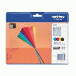 BROTHER LC 223 PACK 4 CARTOUCHES NOIR + COULEUR POUR IMPRIMANTE JET D