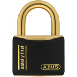 CADENAS À CLÉ - 30 MM - CORPS LAITON - NOIR - T84MB/30 ABUS