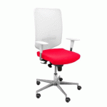 CHAISE DE BUREAU OSSA BLANCHE - ROUGE