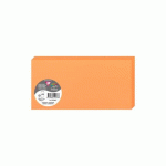 PAQUET DE 25 CARTES PLIÉES POLLEN 106X213MM 210G/M² - CLÉMENTINE