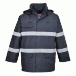 PORTWEST S770 PARKA PLUIE MULTIRISQUES BIZFLAME MARINE - TAILLE S