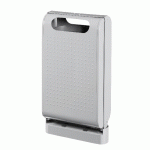 POUBELLE URBAINE BAHIA - SUR PIEDS 60 L GRIS MANGANÈSE-ROSSIGNOL PRO - MANUTAN COLLECTIVITÉS