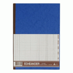 REGISTRE COMPTABLE ÉCHÉANCIER LE DAUPHIN, 21 X 29,7 CM 96 PAGES