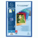 SET 8 PROTÈGE-DOCUMENTS PP KREACOVER® 120 VUES A4 ASSORTIS - EXACOMPTA