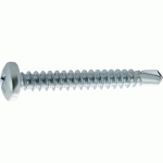 VIS AUTOPERCEUSE À TÔLE - TÊTE CYLINDRIQUE - 4,8X70 MM - 250 PIÈCES VISWOOD