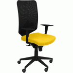 CHAISE DE BUREAU OSSA NEGRA - JAUNE - PIQUERAS Y CRESPO