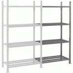 COMBI-PLUS - KIT SUIVANT 4 NIVEAUX - GRILLAGÉ - 2000X1260X400MM - MANORGA