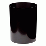 CORBEILLE À PAPIER PLASTIQUE CEP CONFORT NOIRE 16 L