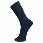 LOT DE 2 - PORTWEST SK22 CHAUSSETTE DE TRAVAIL MODAFLAME MARINE - TAILLE 39-43