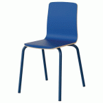 CHAISE MALIBU 4P T6 COQUE BLEU DELF U525 / ALU BLEU 5005 - MANUTAN EXPERT