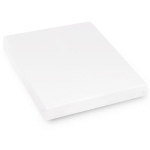 LINNEA - PROTÈGE MATELAS IMPERMÉABLE ARNON BONNET DE 50 CM 180X200 CM - BLANC