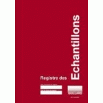 REGISTRES DES ÉCHANTILLONS DE L'ÉCHANTILLOTHÈQUE