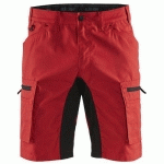 SHORT SERVICES STRETCH ROUGE/NOIR TAILLE 40 - BLAKLADER