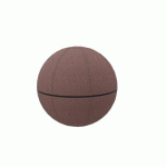BALLON ERGONOMIQUE OFFICE BALLZ GÖTESSONS 55 CM, TISSU MICA - ROSE
