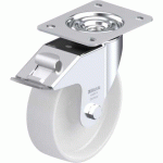 BLICKLE - ROULETTE PIVOTANTE À FREIN Ø 160MM BANDAGE POLYAMIDE PA 6.6 300KG - LE-PO 160G-FI