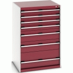 BOTT 1 ARMOIRE À TIROIRS SL-8712-7.2 AVEC 7 TIROIRS POUR CHARGE LOURDE - BOTT