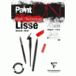 LOT DE 2 - PAINTON LISSE BLOC COLLÉ 25F A3 250G
