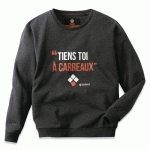 SWEAT À MESSAGE HOMME KSWEAT TAILLE: XXL ANTHRACITE - PARADE
