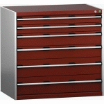 BOTT 1 ARMOIRE À TIROIRS SL-10710-6.4 AVEC 6 TIROIRS POUR CHARGE LOURDE_BOTT