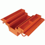 CAISSE À OUTILS MÉTALLIQUE 5 COMPARTIMENTS 530X200X200MM - BAHCO