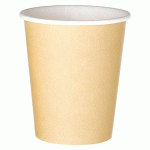 GOBELET EN CARTON KRAFT - 25/28 CL - LOT DE 100