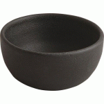 LOT DE 12 - KOLOREO BOL Ø 8,5 CM NOIR